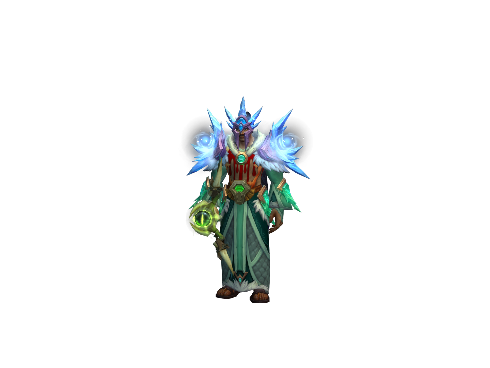 Magedouche 3D character render