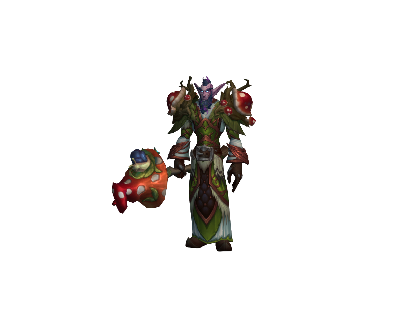 Tempêst 3D character render