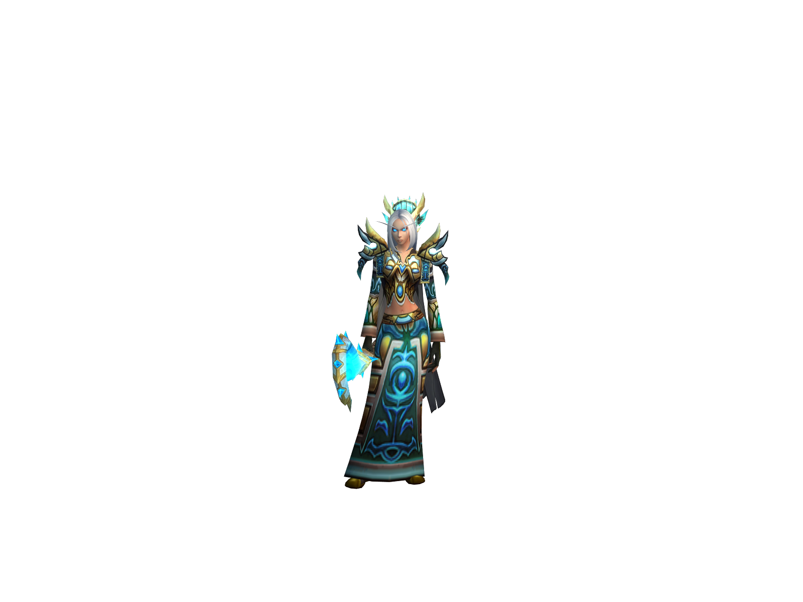 Rykinia 3D character render
