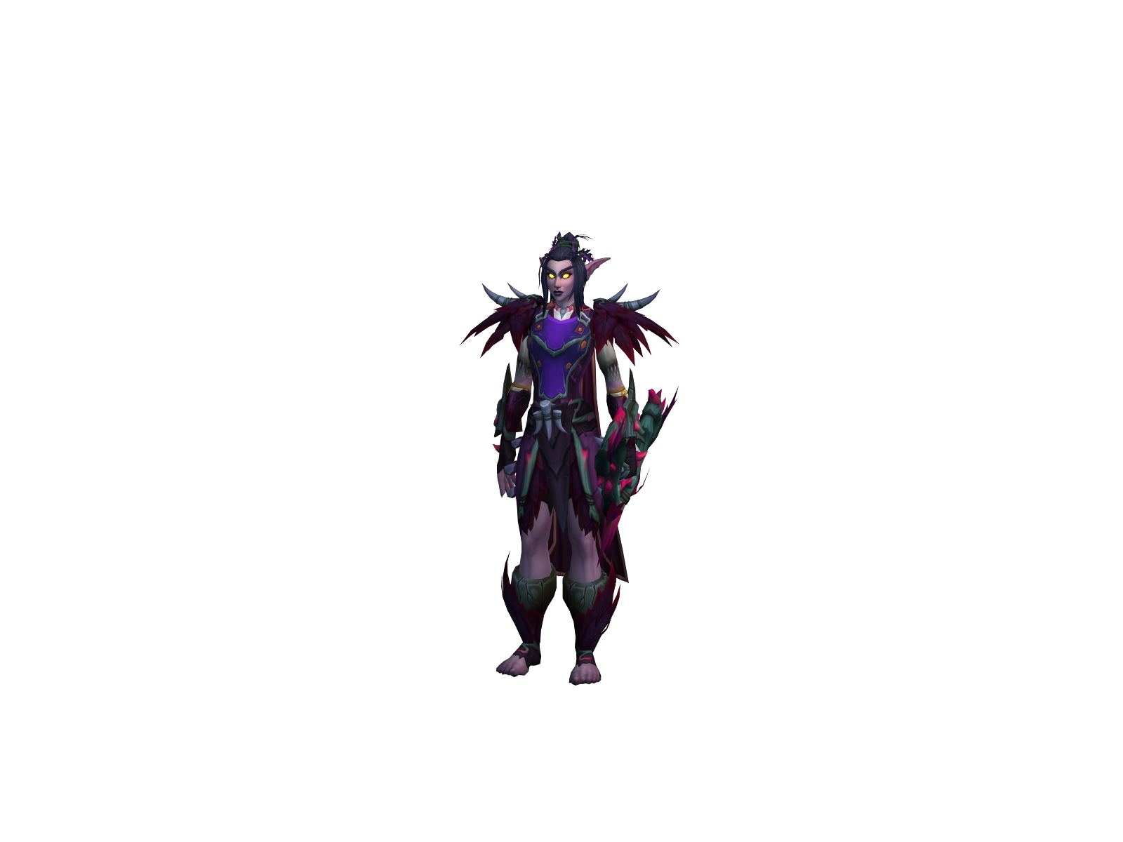 Meladaris 3D character render