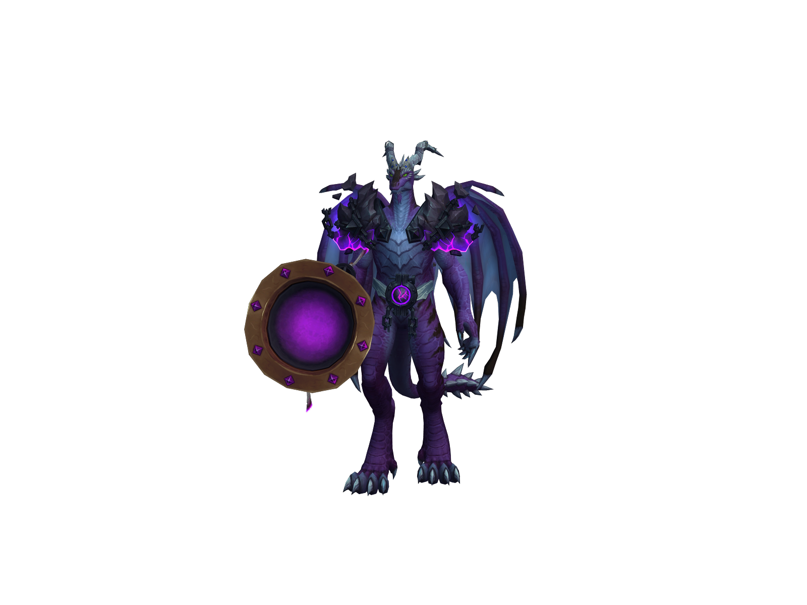 Benafflock 3D character render