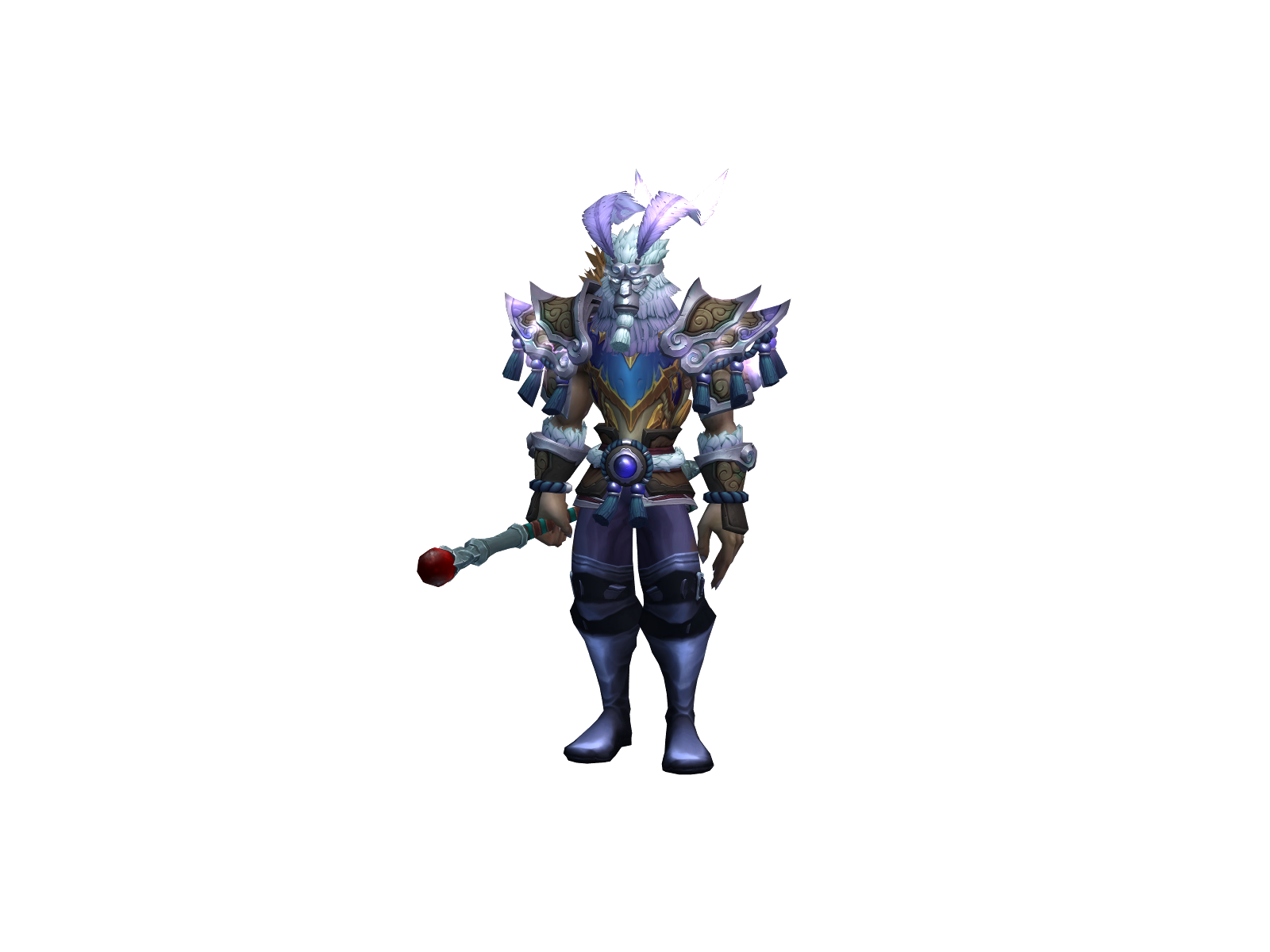 Zeddfu 3D character render