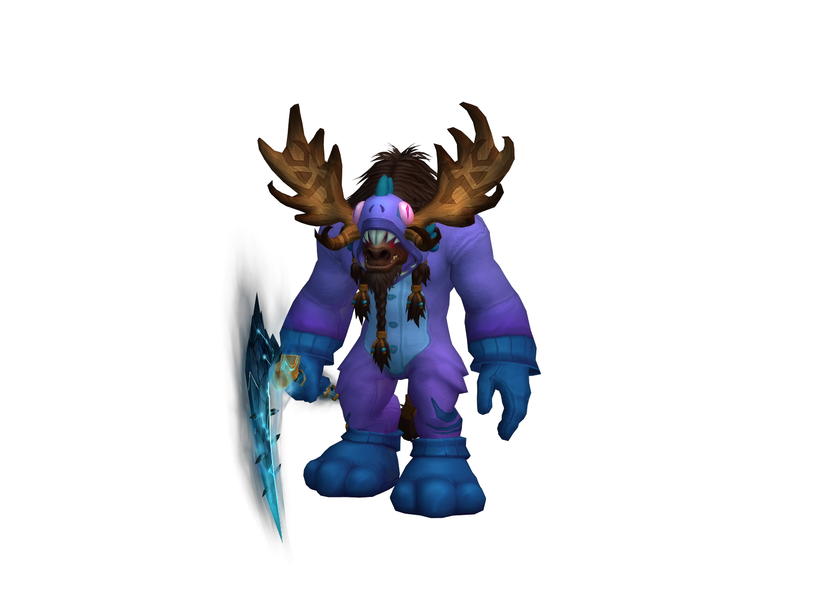 Gyrozeppelí 3D character render