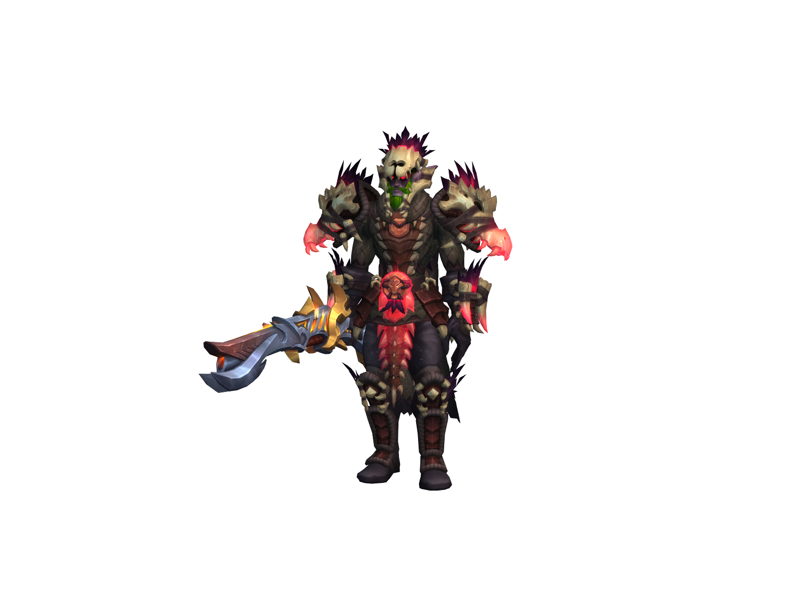 Hildand 3D character render