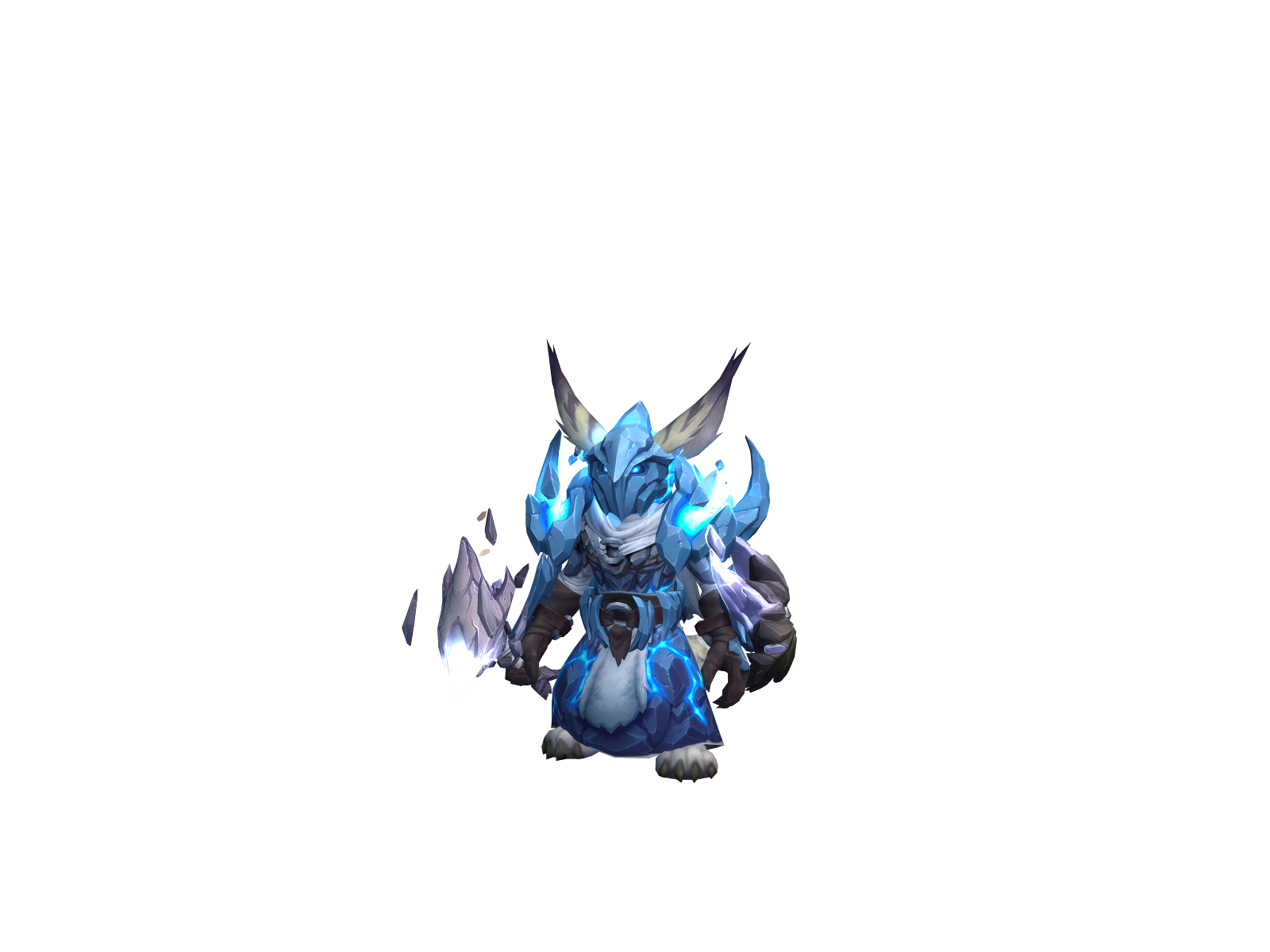 Littlefloof 3D character render