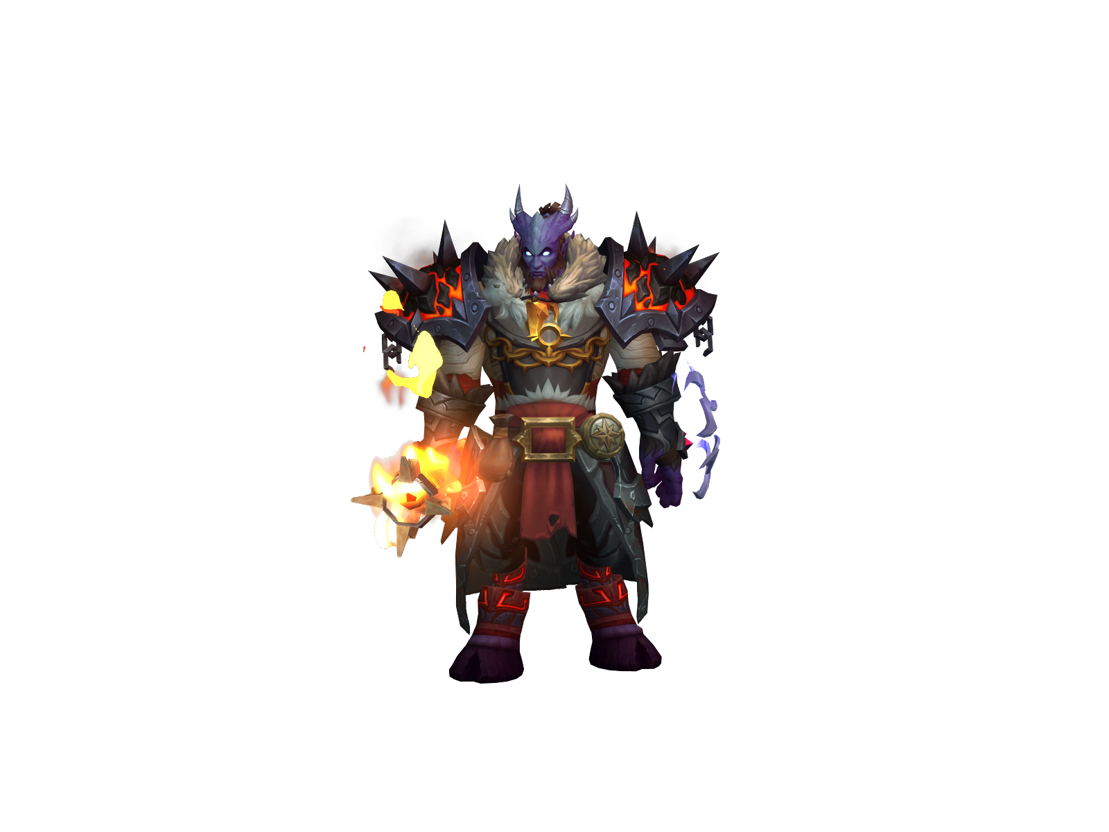 Thunderkaze 3D character render
