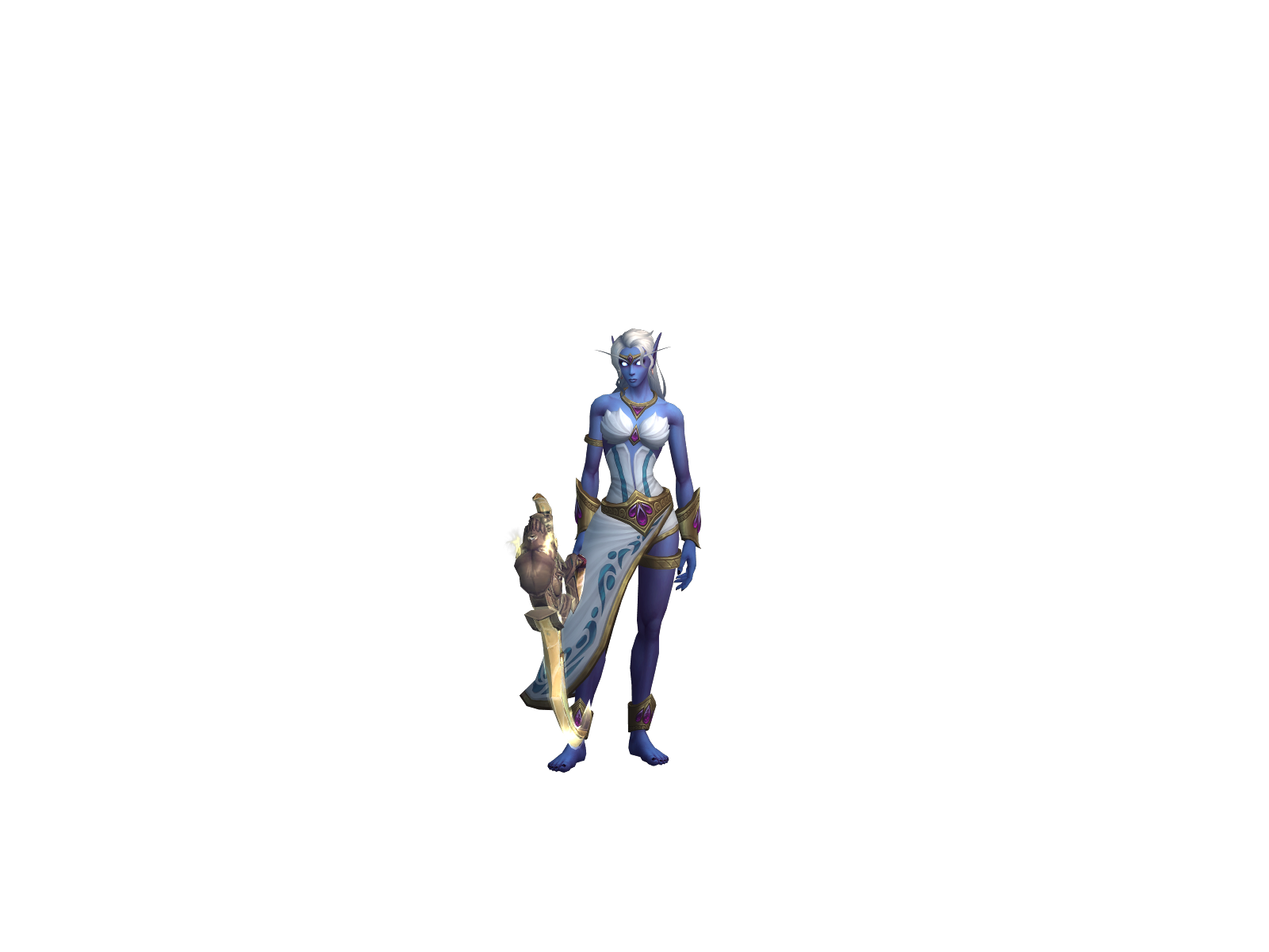 Micah 3D character render