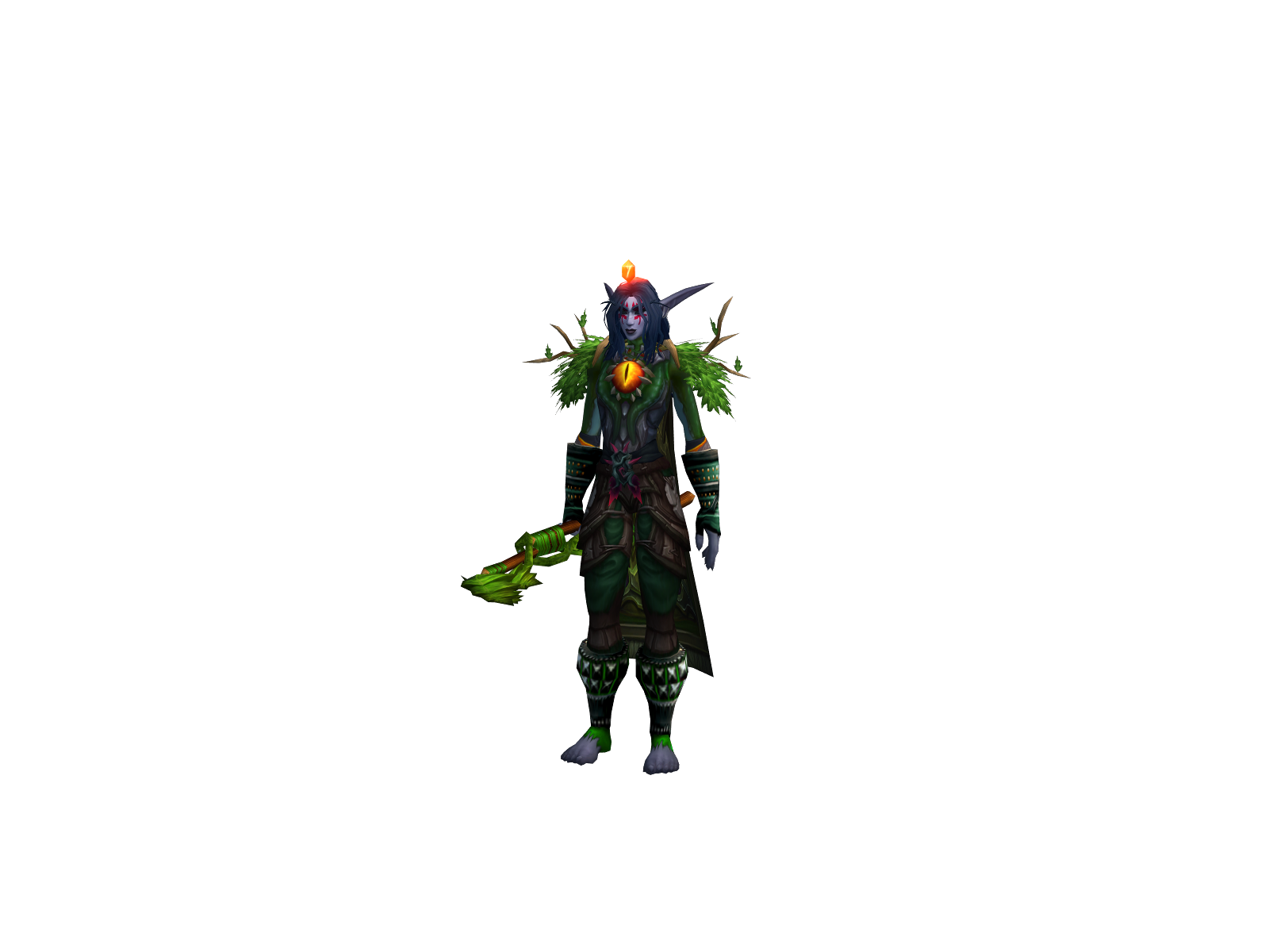Errør 3D character render