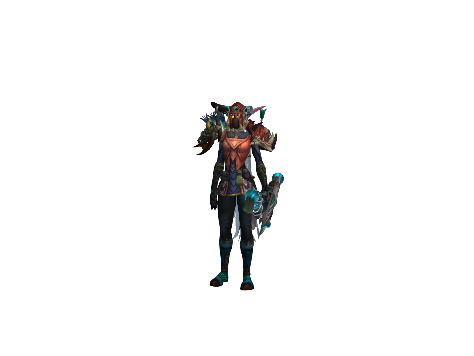 Trapstarqt 3D character render