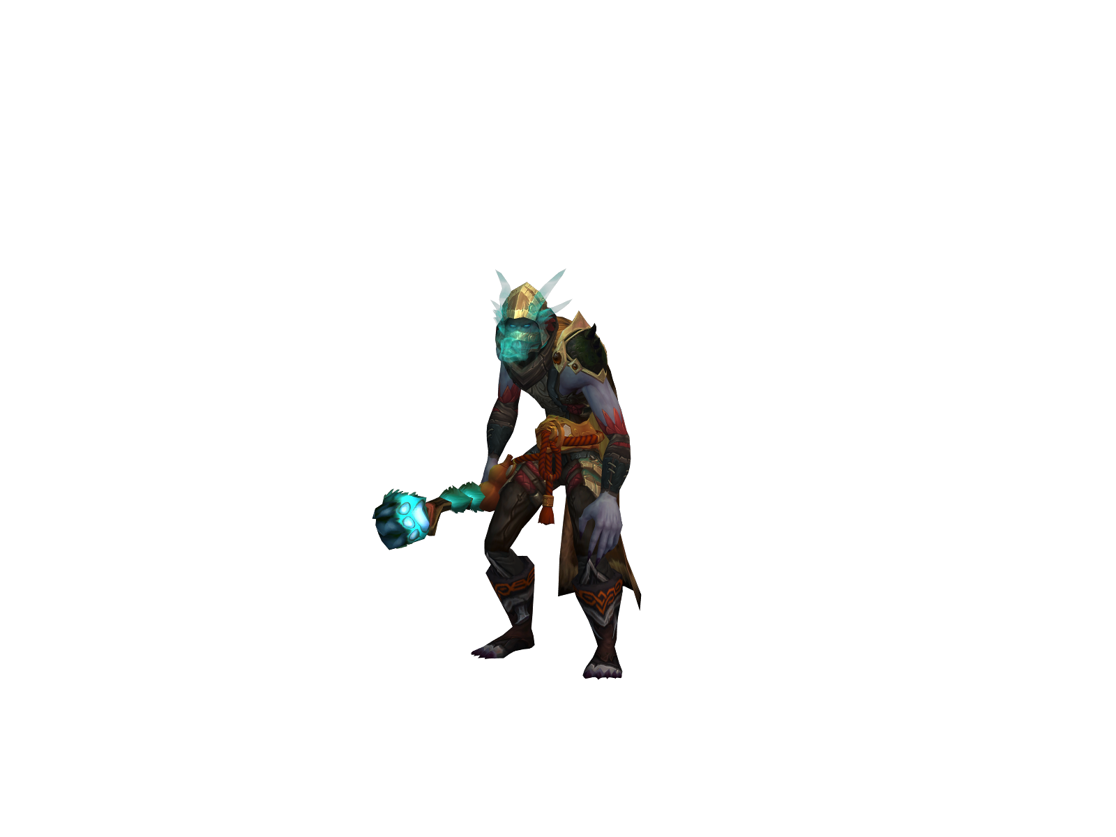Frãk 3D character render