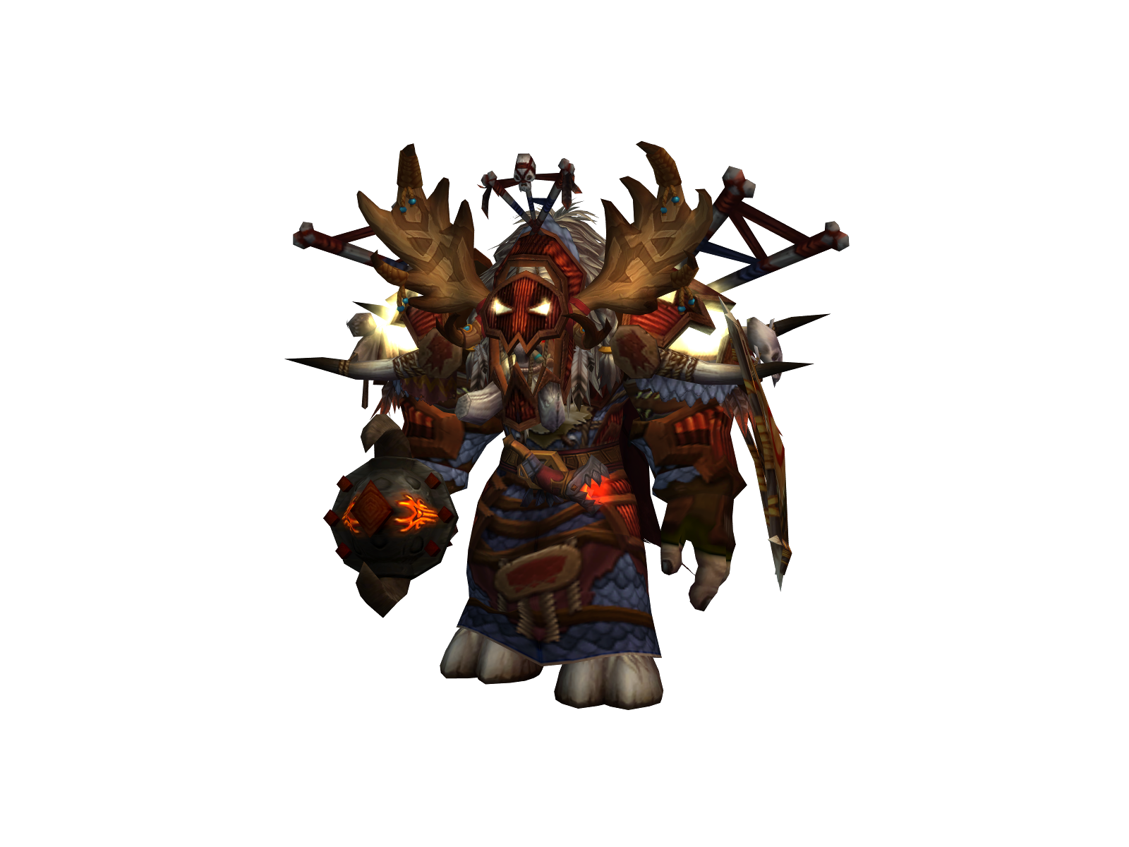 Brazik 3D character render