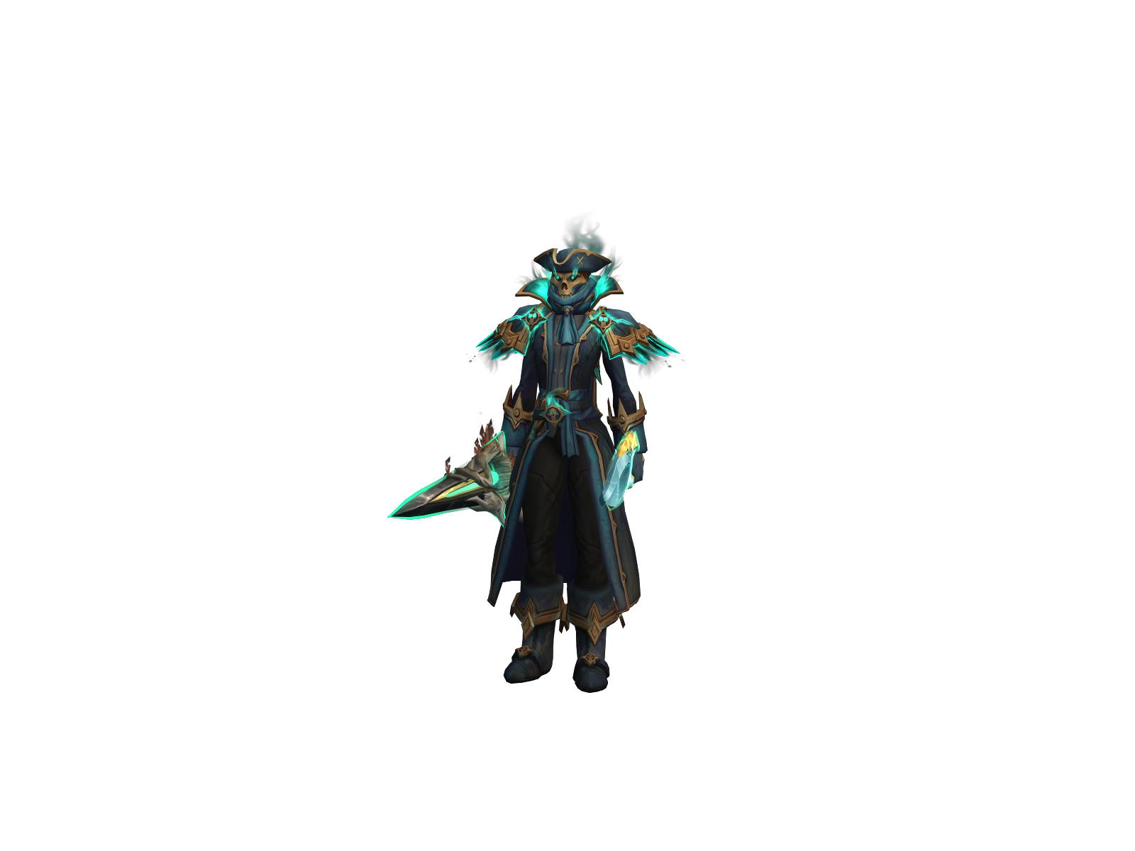 Zamorak 3D character render