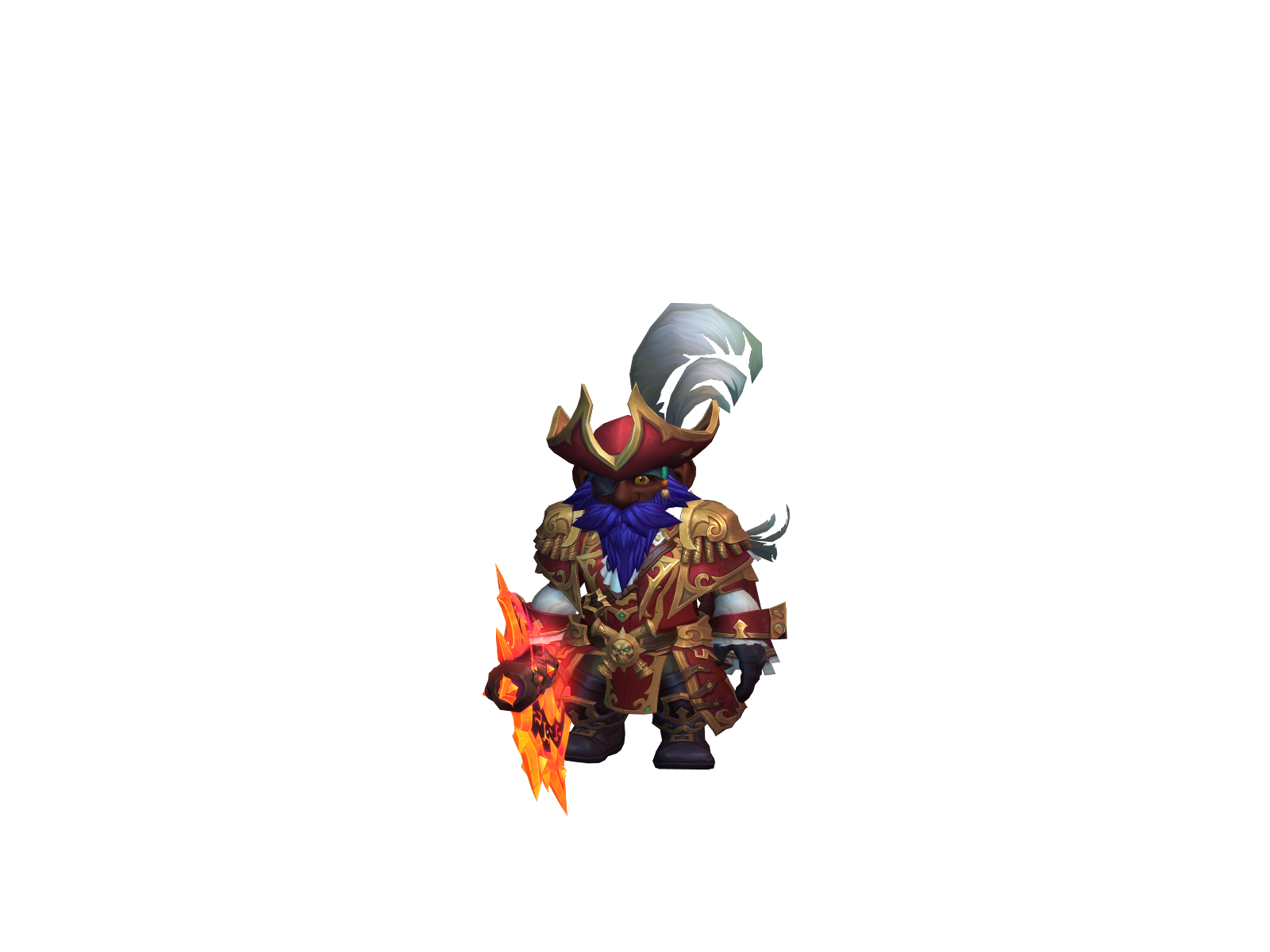 Callu 3D character render