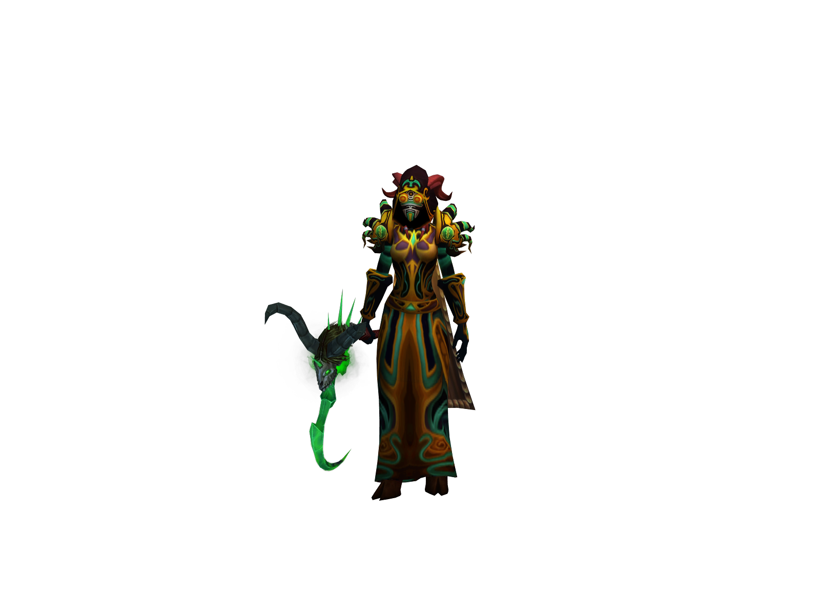 Sophine 3D character render