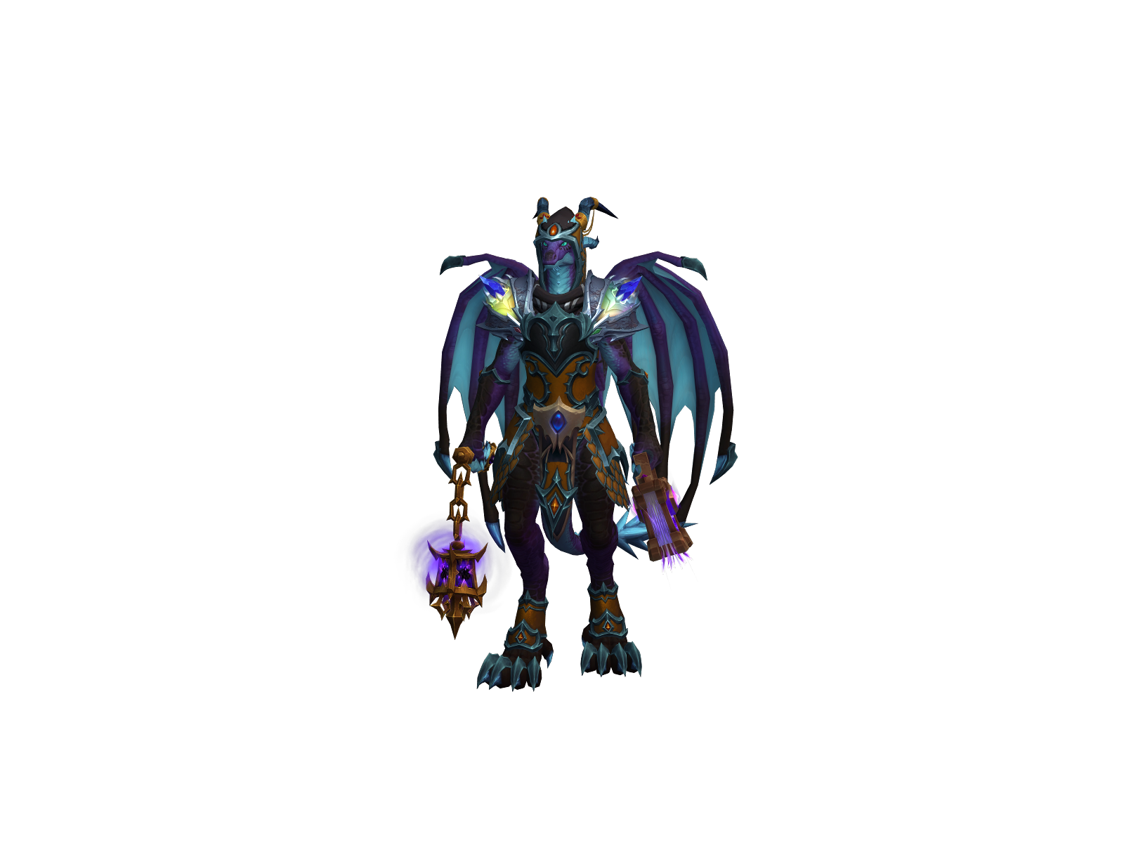 Malamor 3D character render