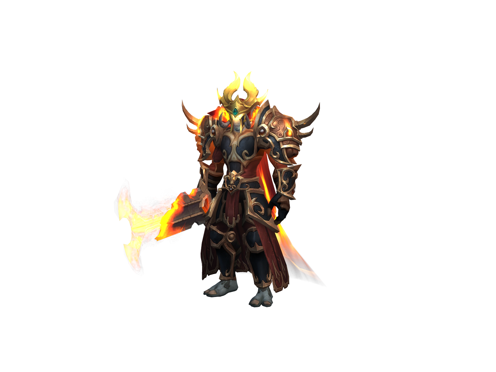 Rengokuu 3D character render