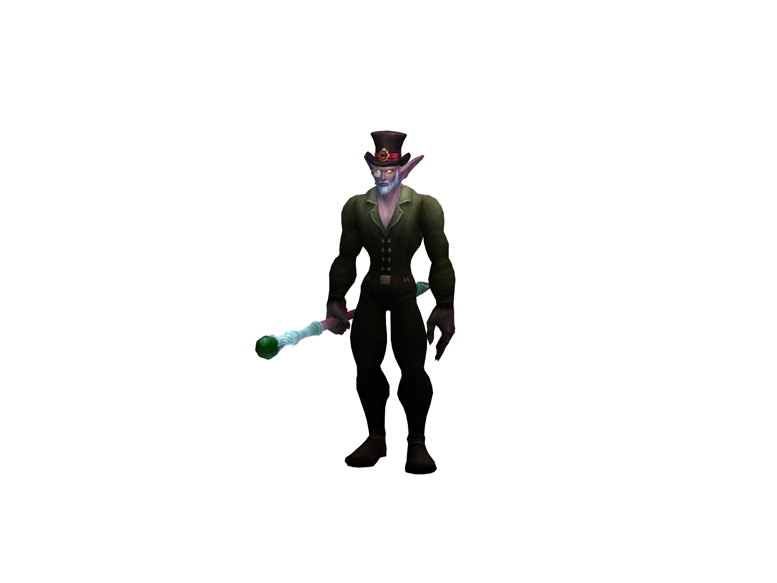 Grungnak 3D character render