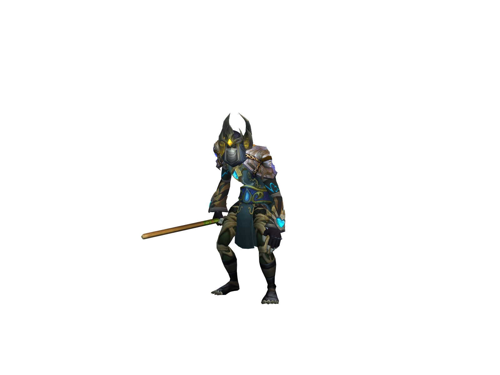 Frek 3D character render