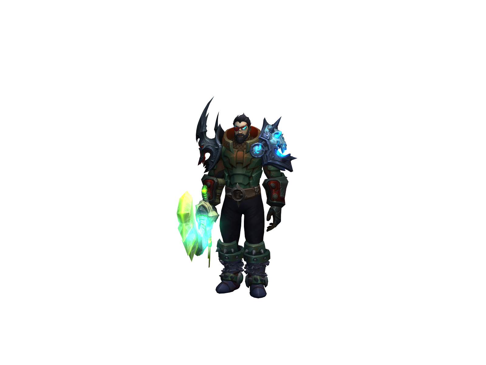 Xahle 3D character render