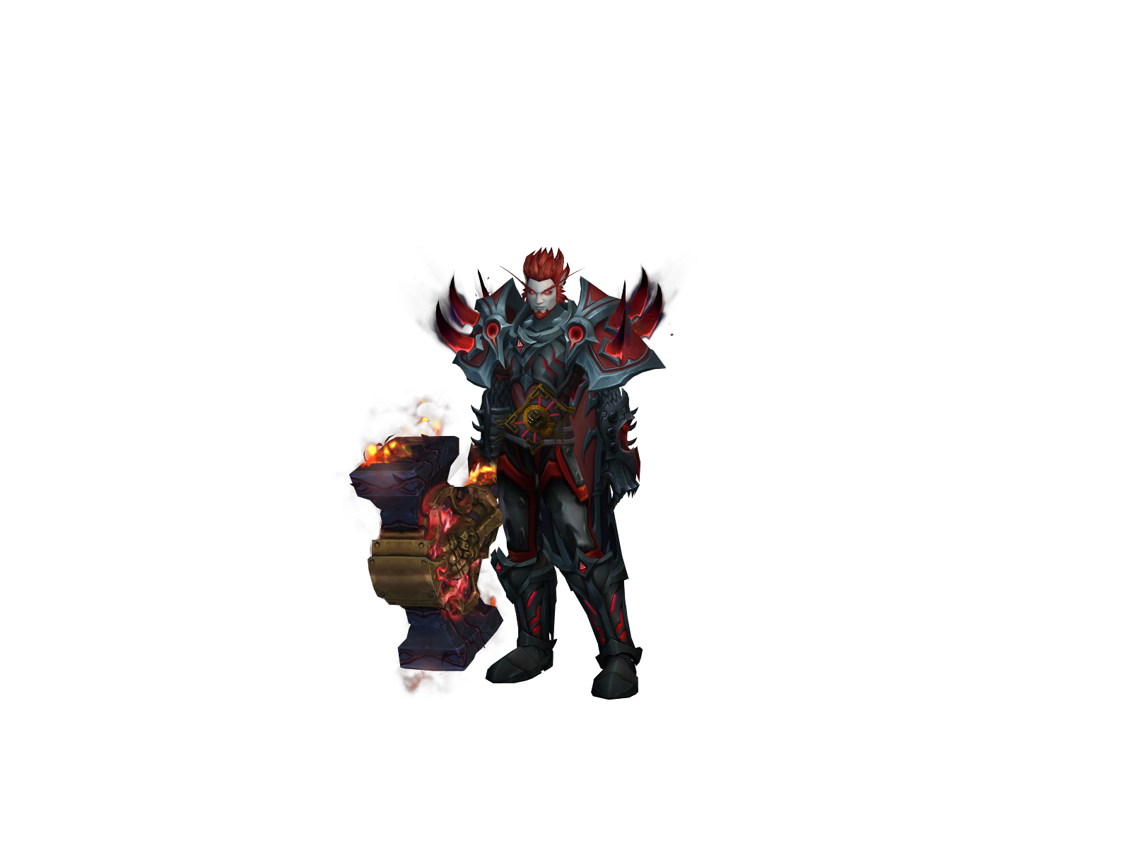 Ansthus 3D character render