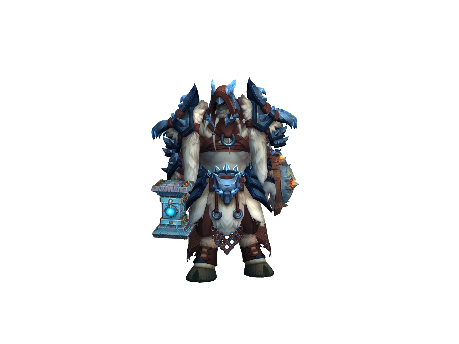 Crowne 3D character render