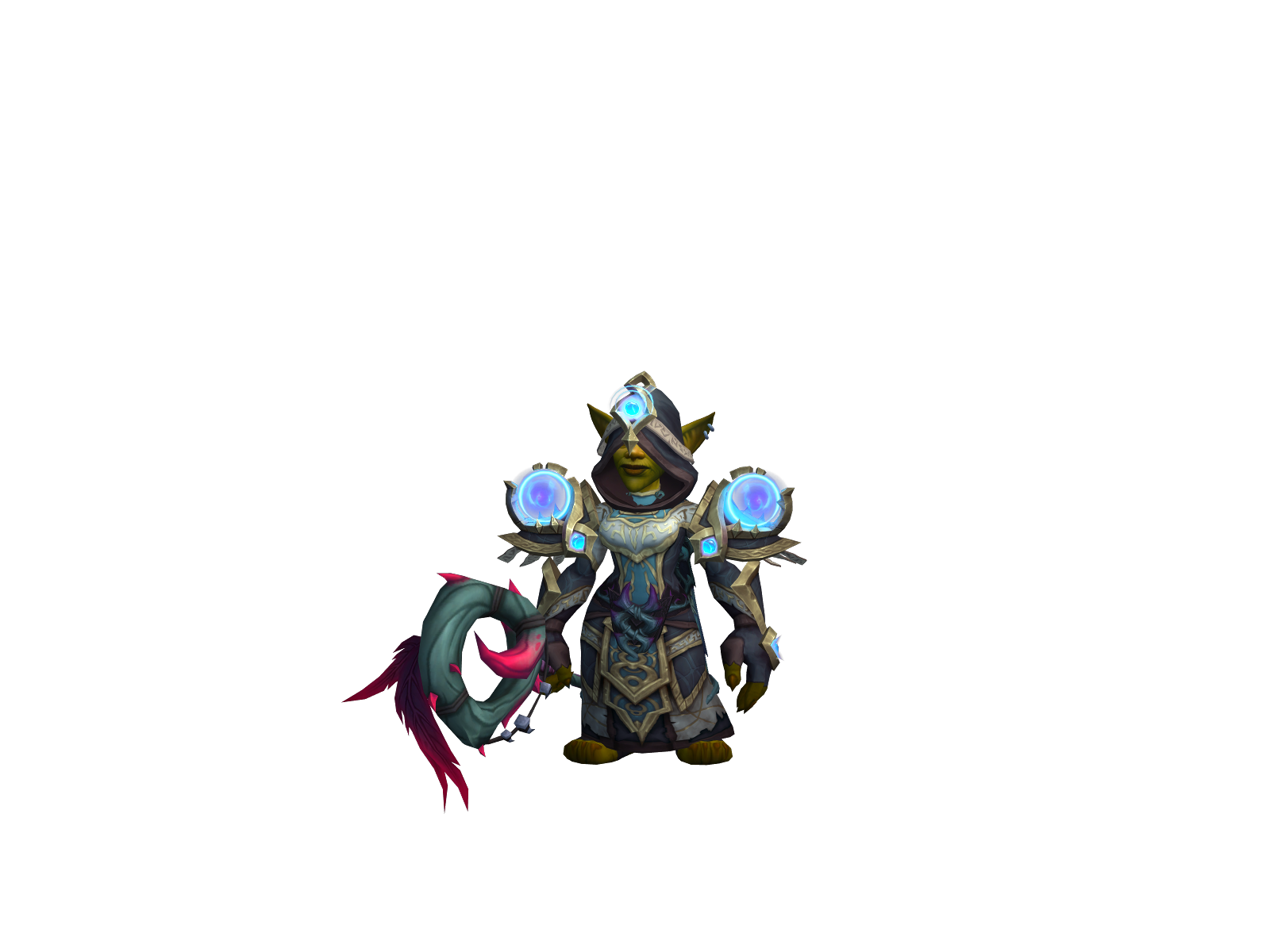 Frostica 3D character render