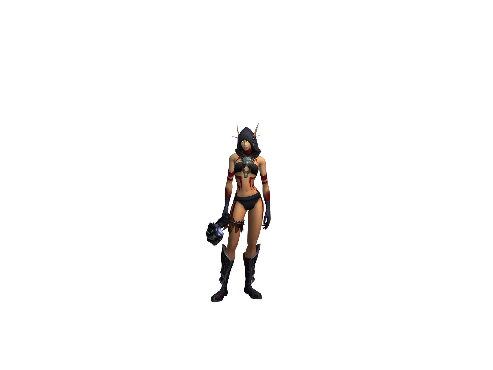 Neidisch 3D character render