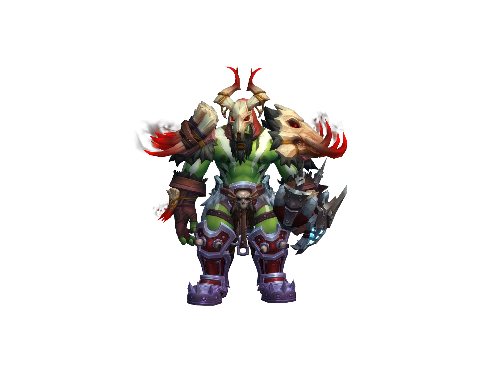 Ironax 3D character render