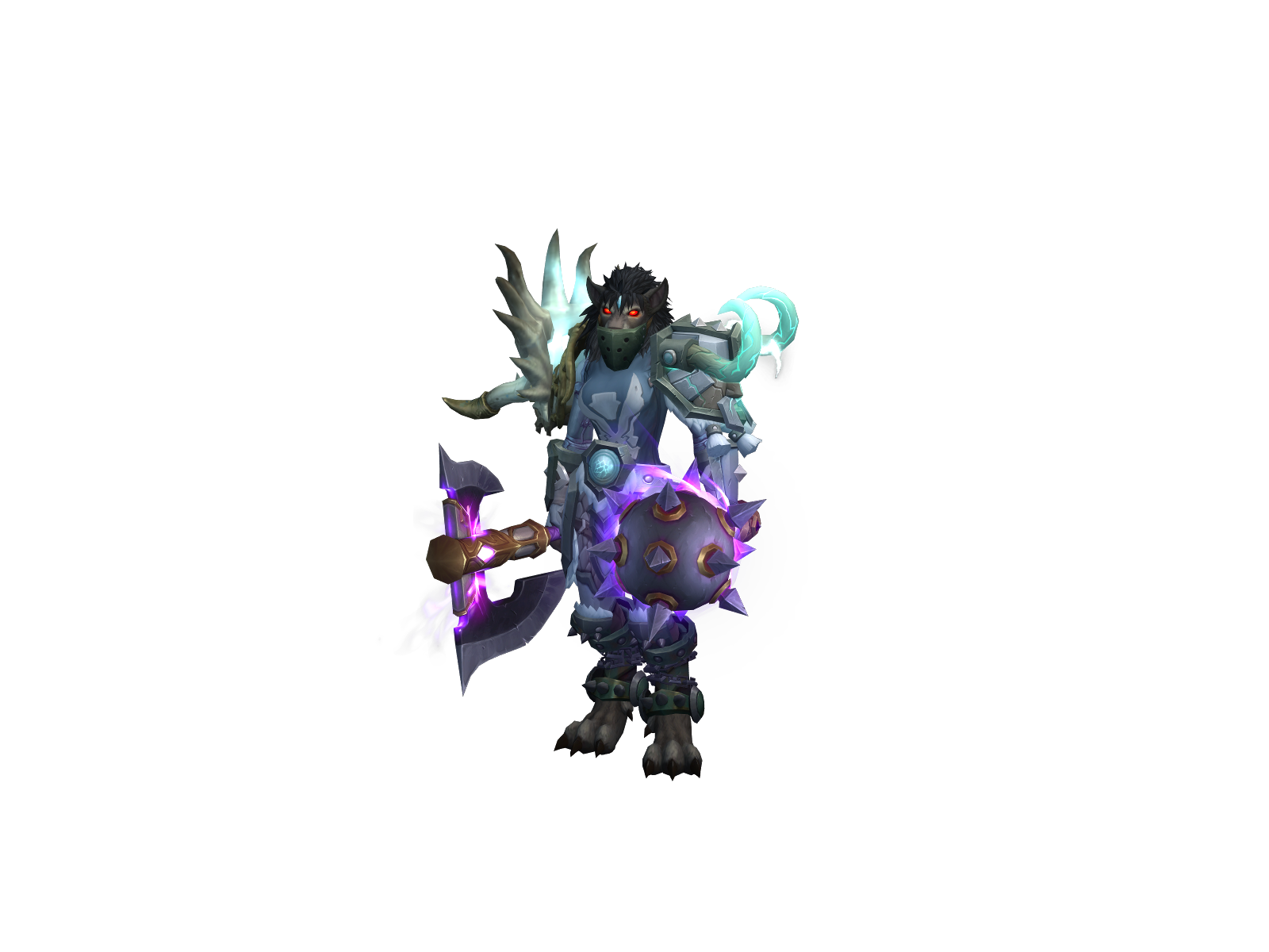 Montanna 3D character render