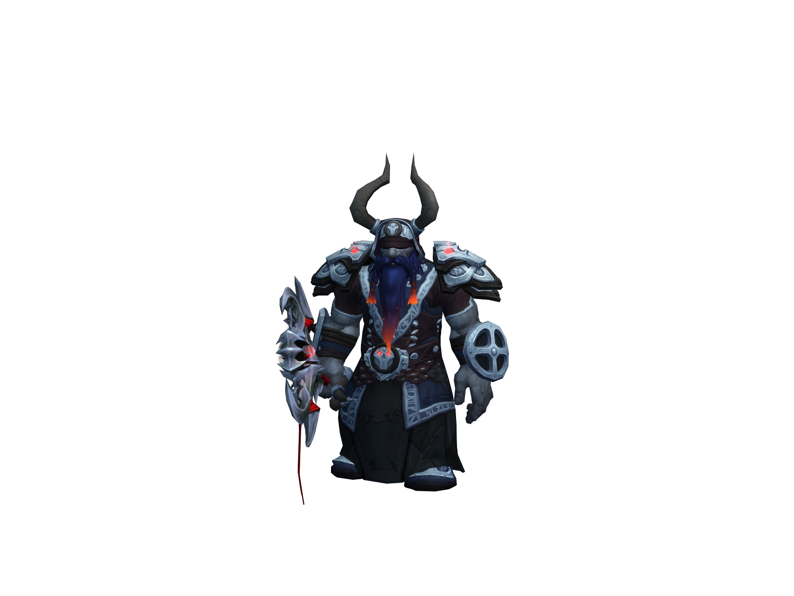 Dummbledore 3D character render