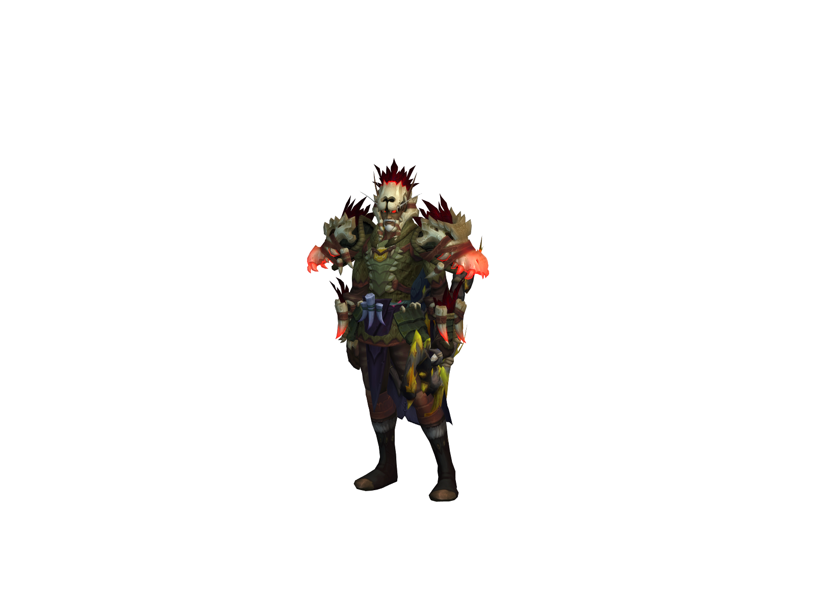 Mosthated 3D character render