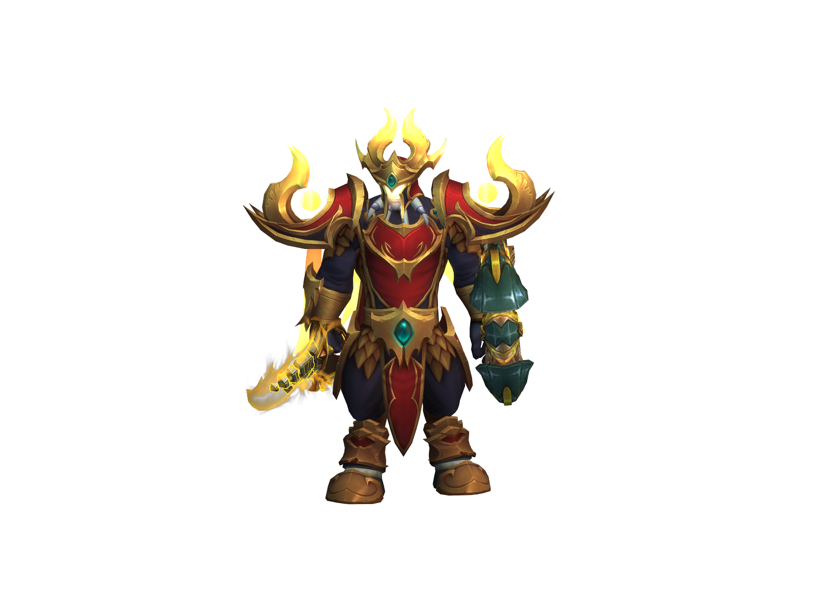 Exiledknight 3D character render