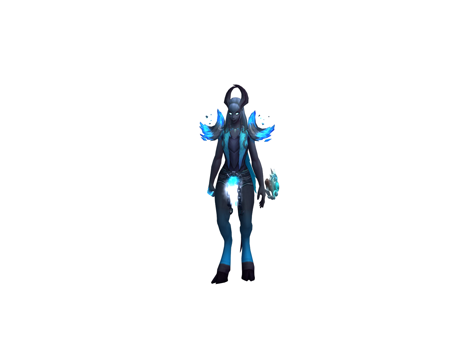 Baran 3D character render