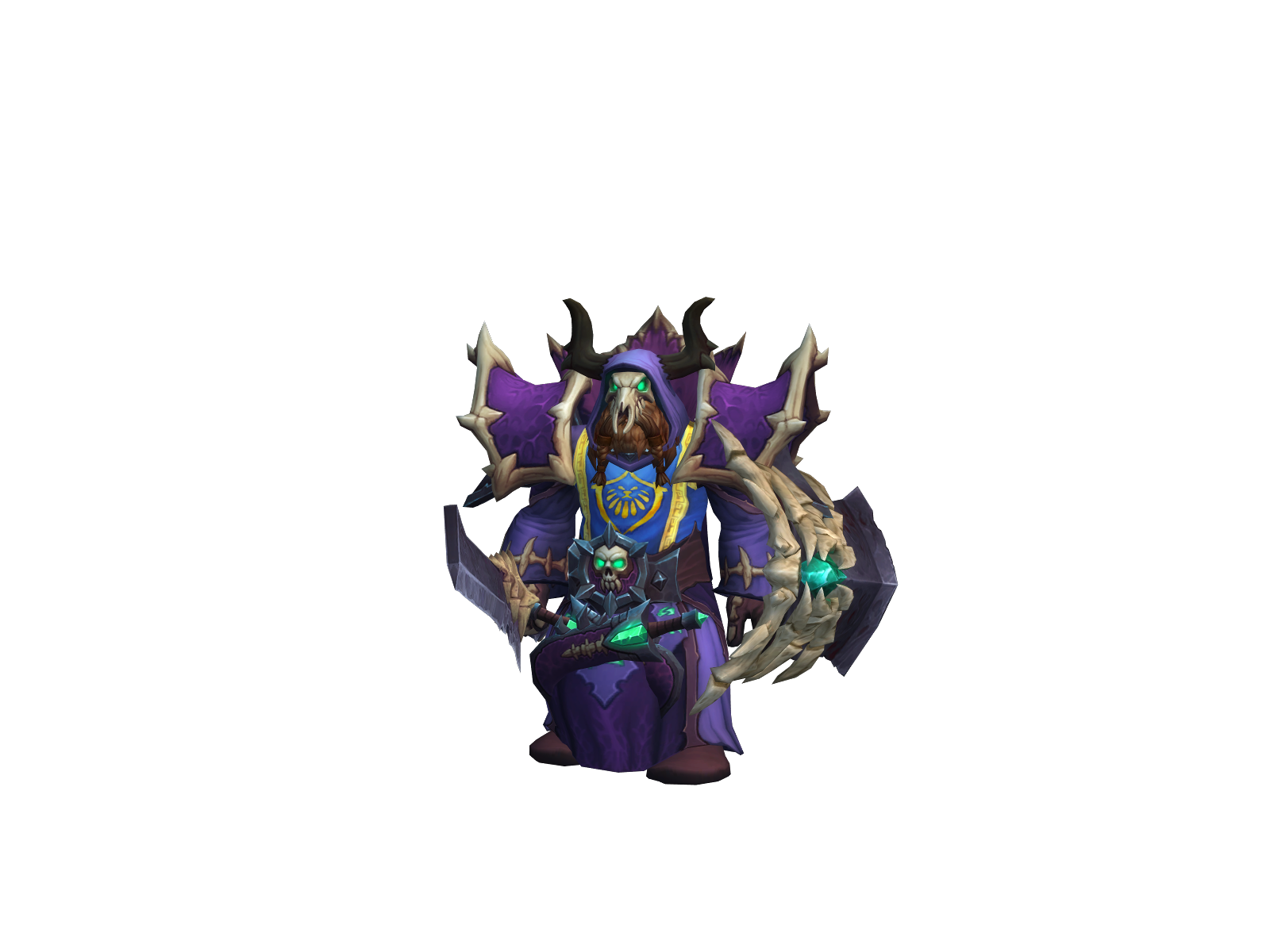 Agrohn 3D character render