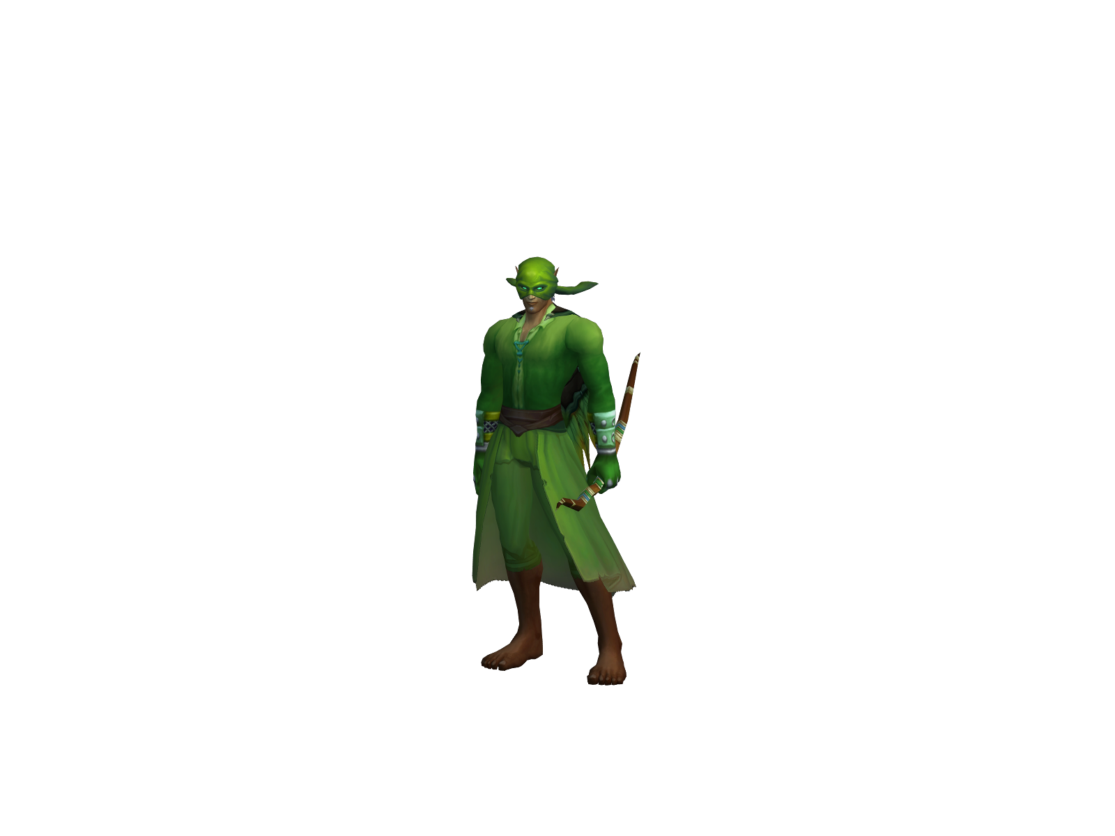 Calvïn 3D character render