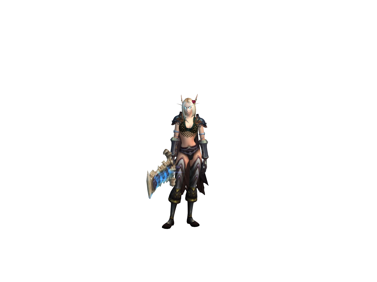 Girly 3D character render