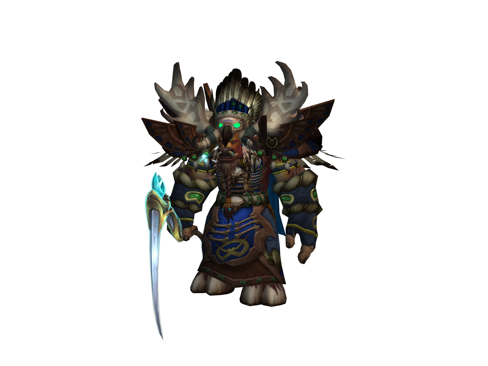 Maeltne 3D character render