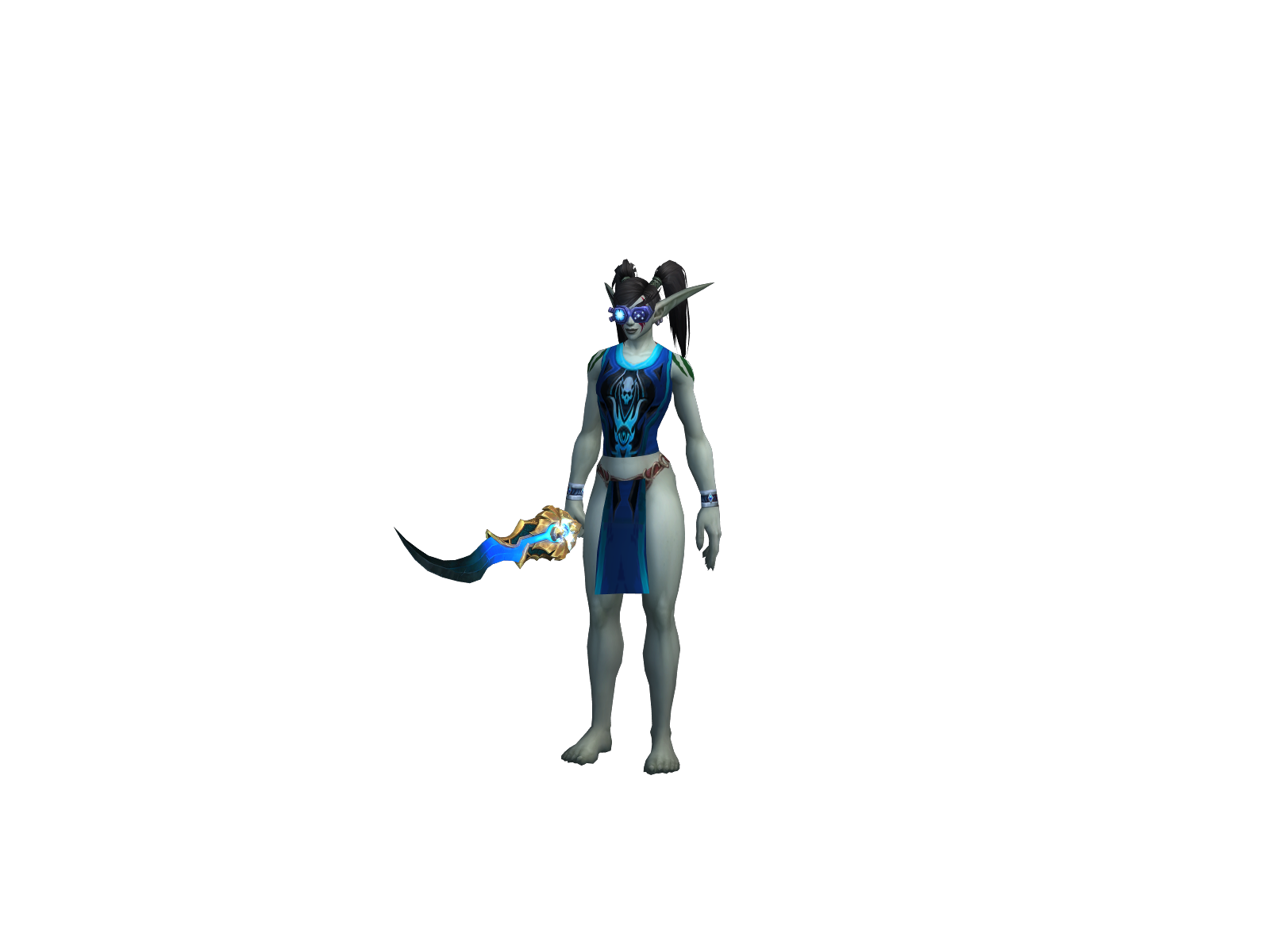 Opiods 3D character render