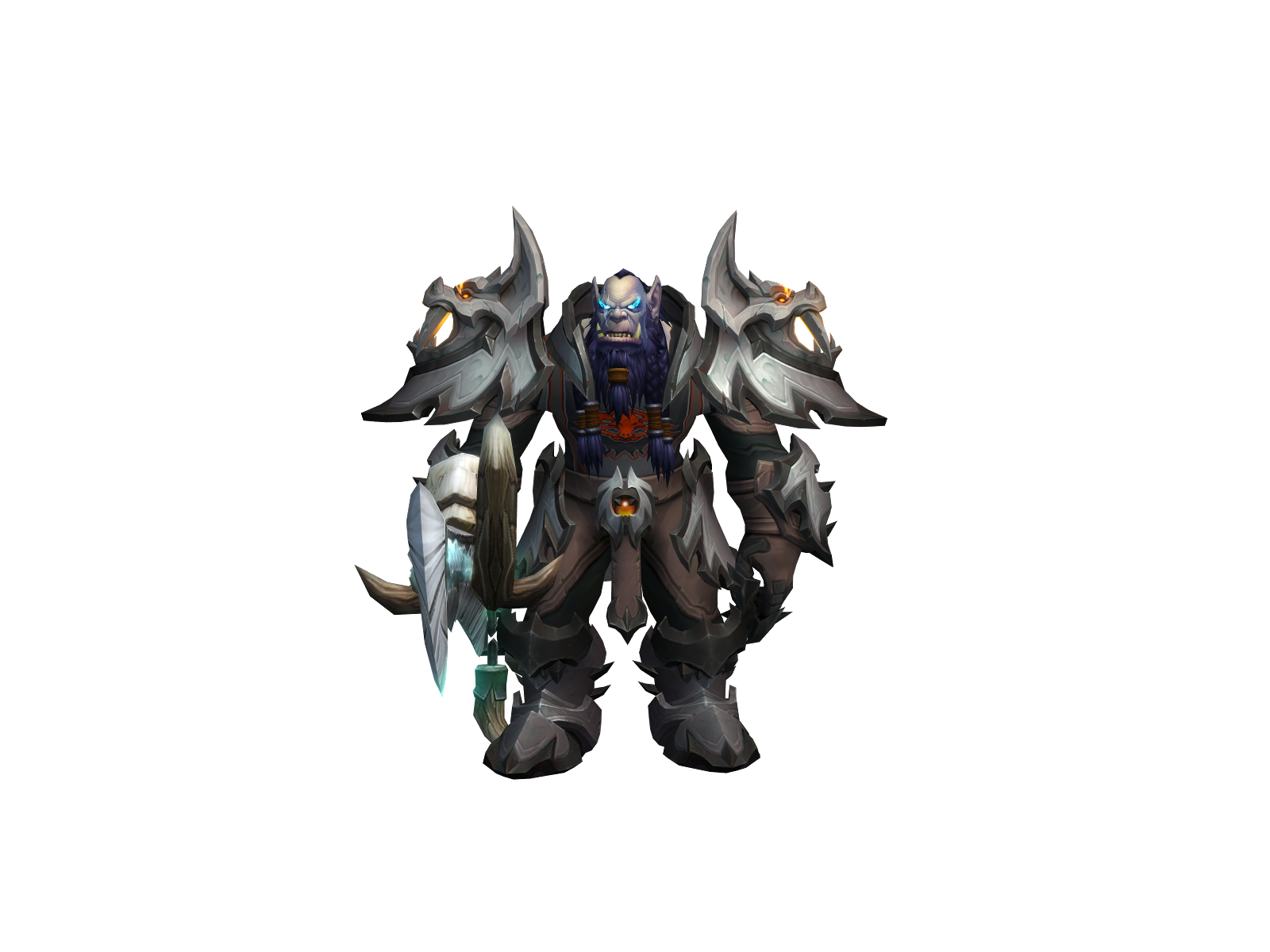 Thugonometry 3D character render