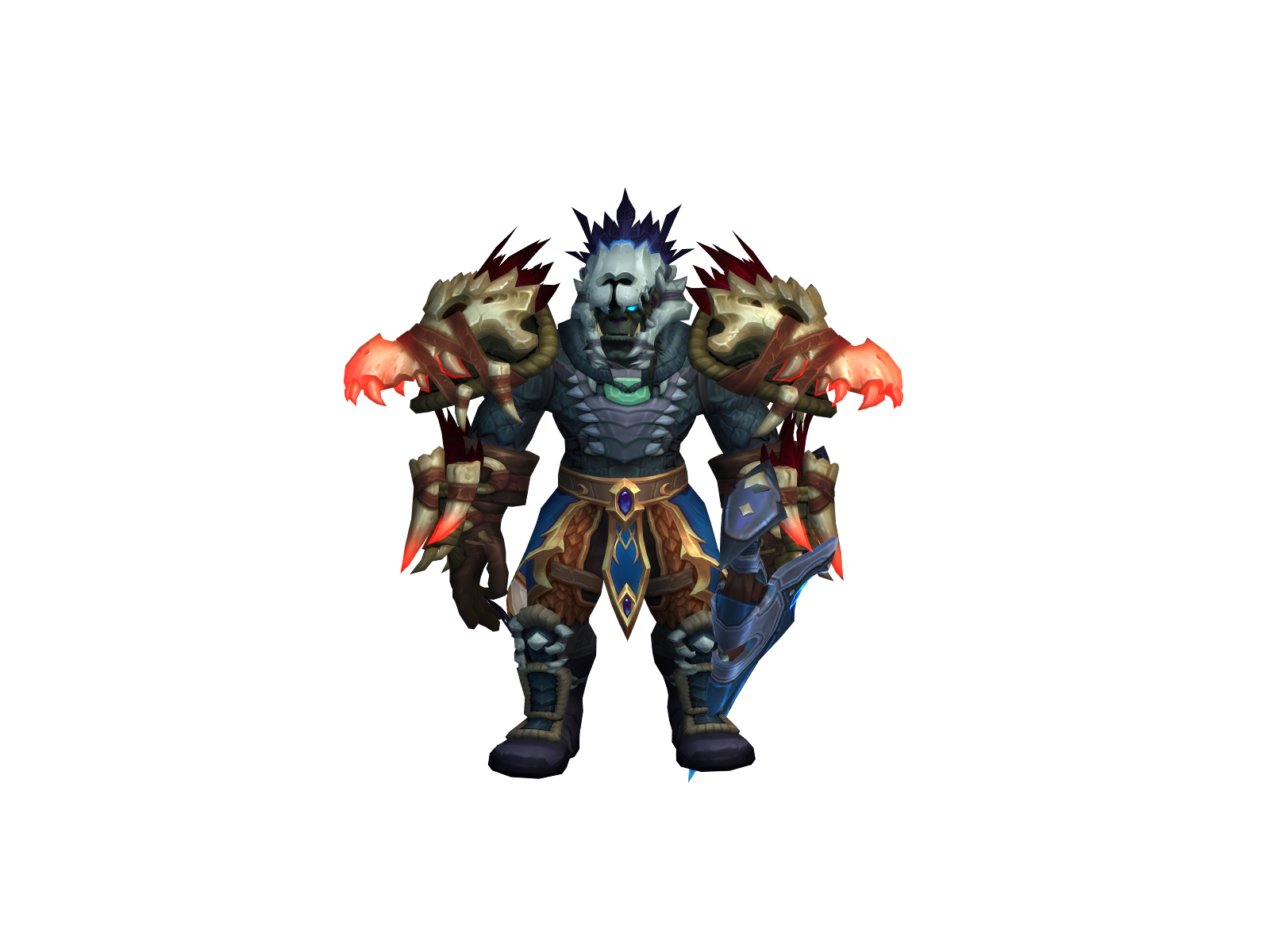 Rainiel 3D character render
