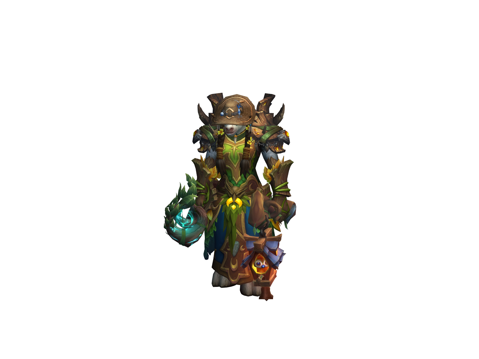 Pallaminnow 3D character render