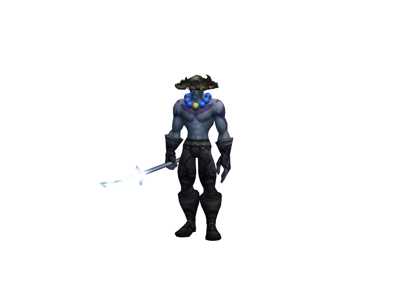 Buddahrix 3D character render