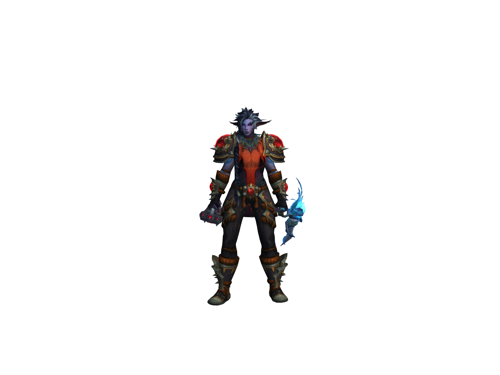 Bahtu 3D character render