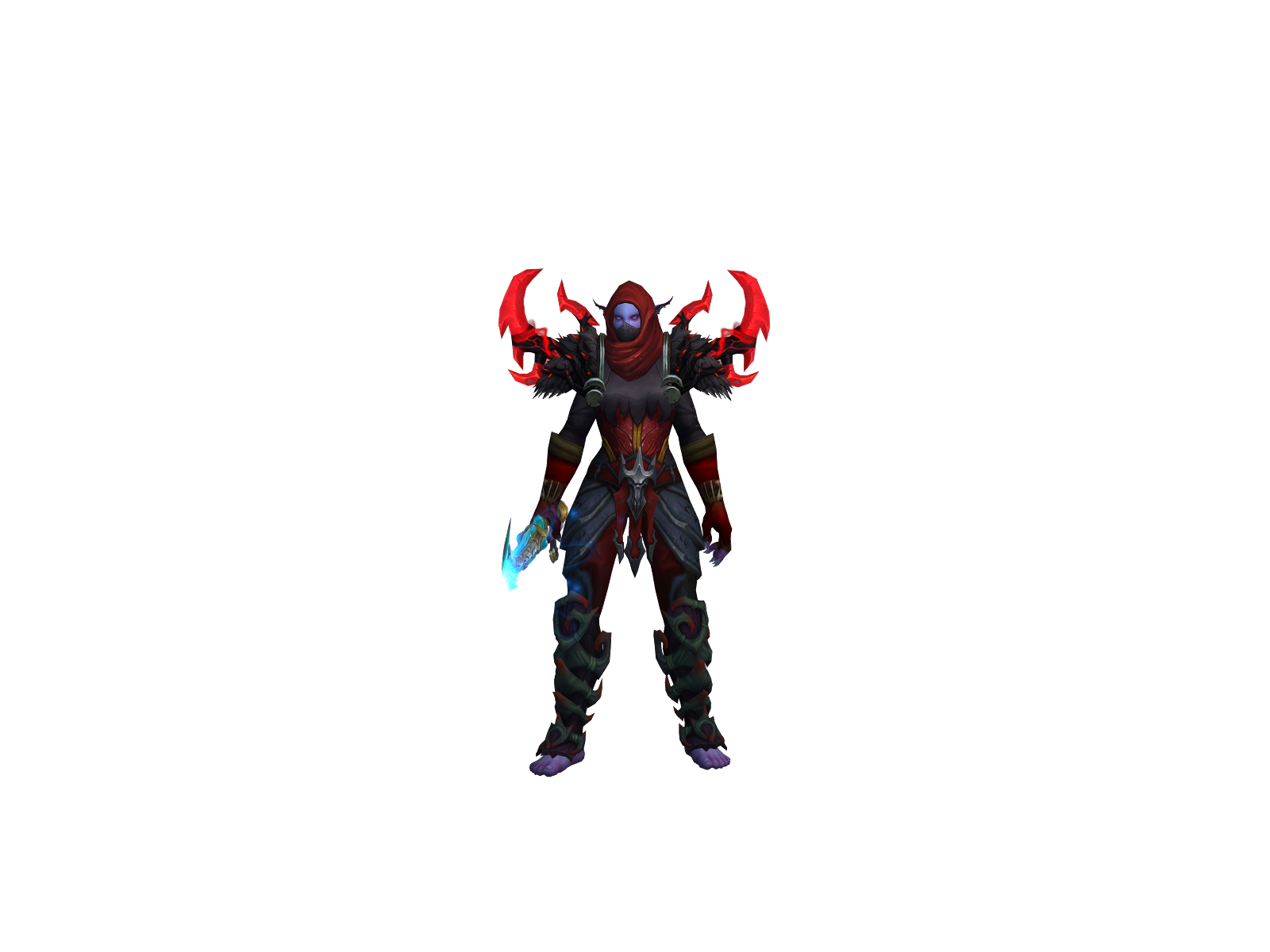 Lunalah 3D character render