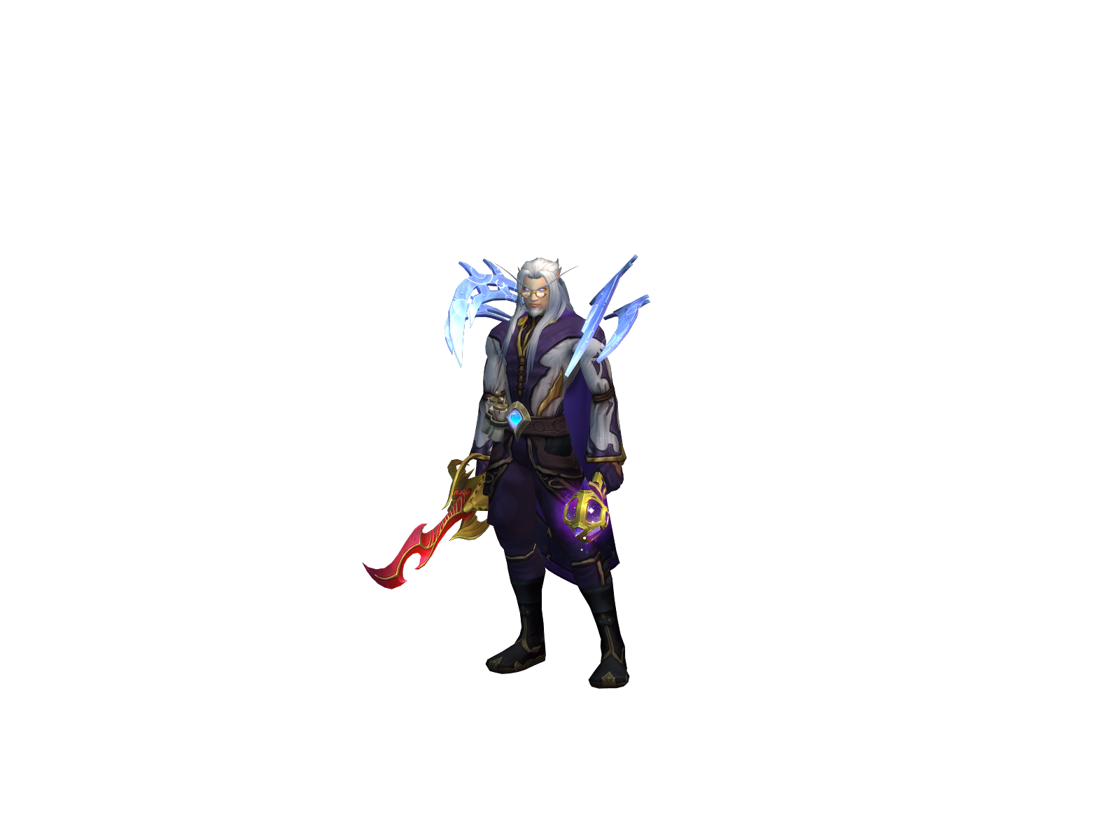 Satheron 3D character render