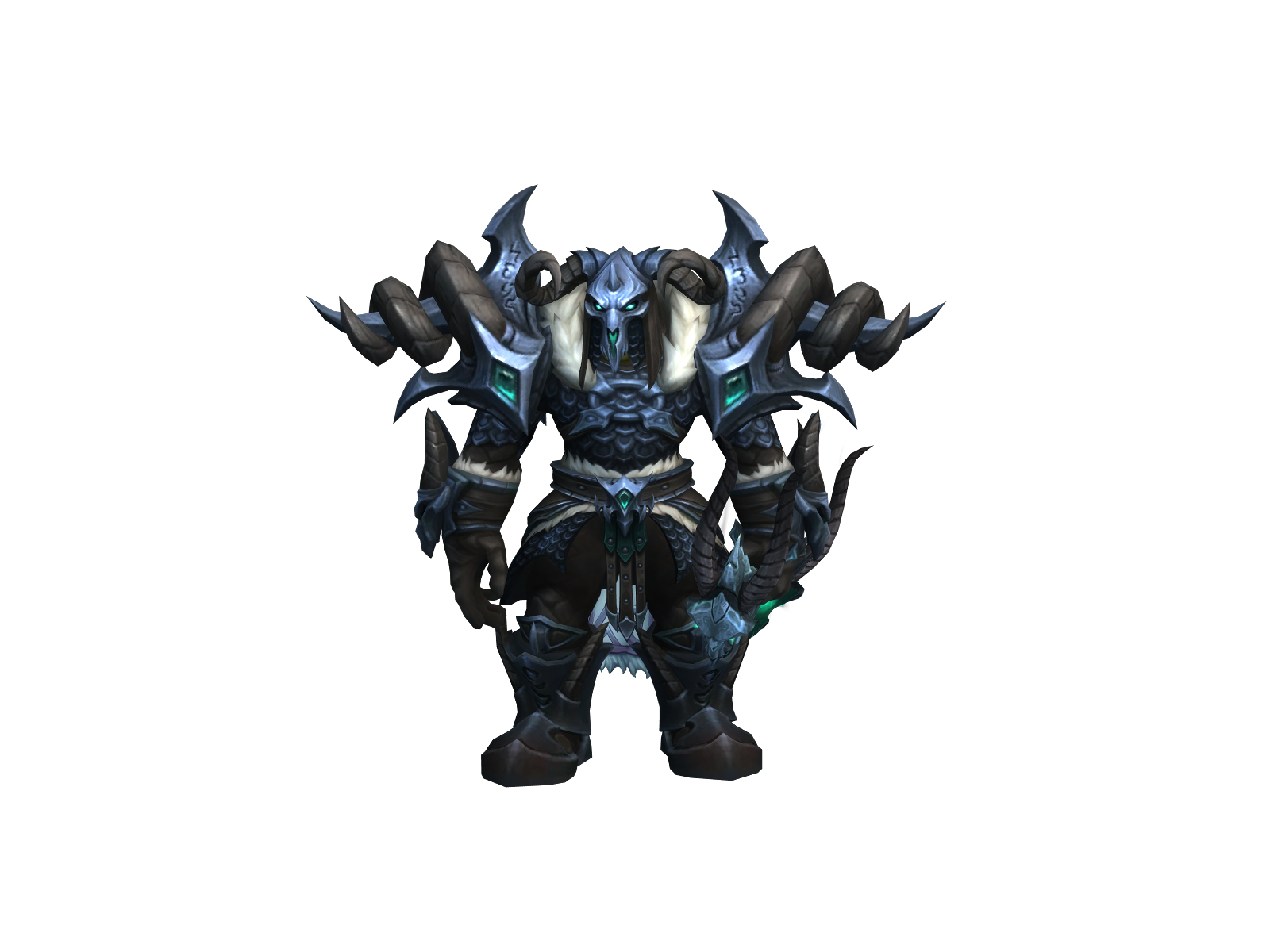 Demonikorc 3D character render