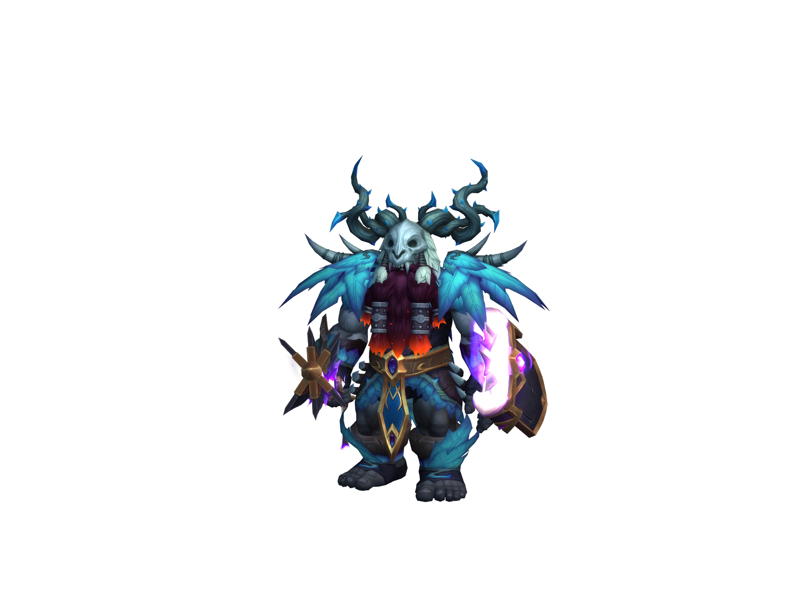 Tandorn 3D character render