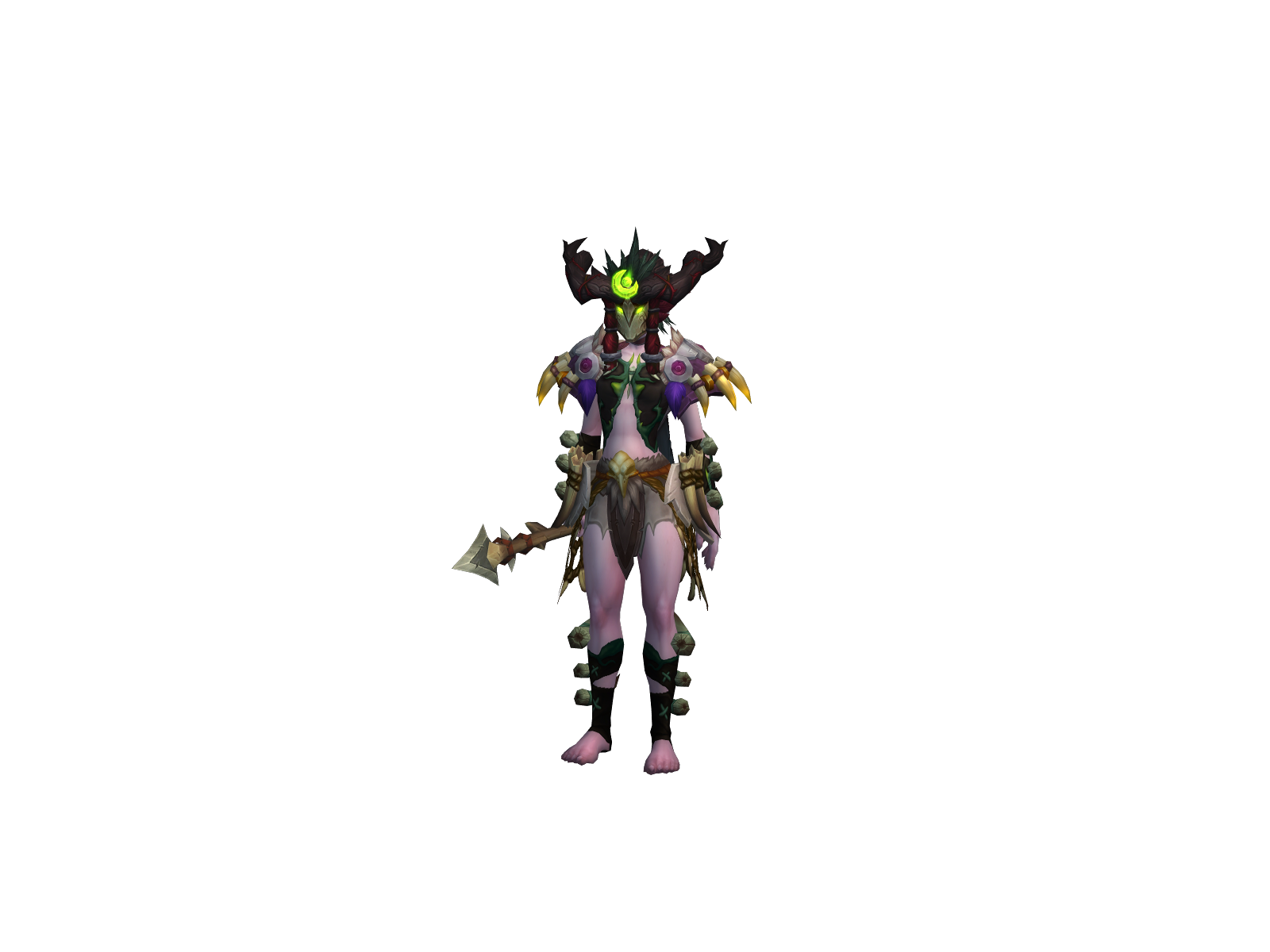 Kiwimoonkin 3D character render