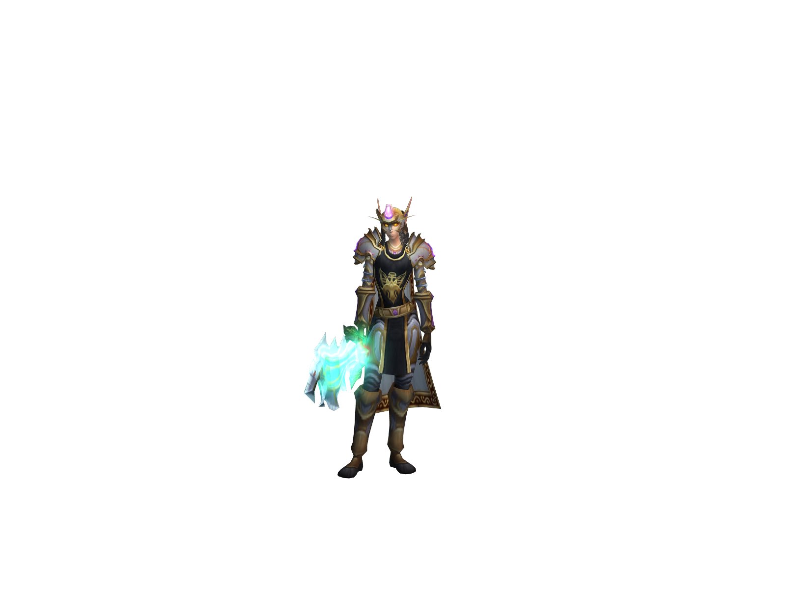 Savus 3D character render