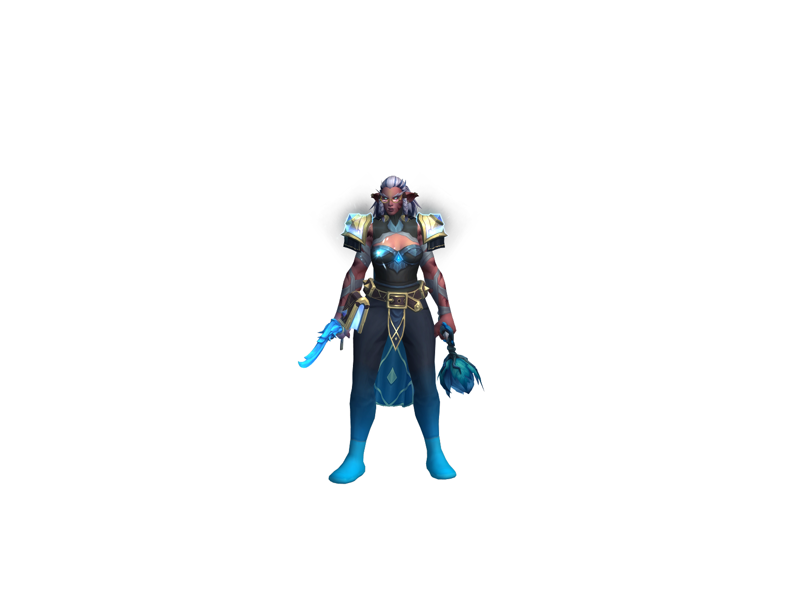 Yukína 3D character render